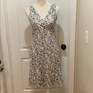 Eddie Bauer faux wrap dress